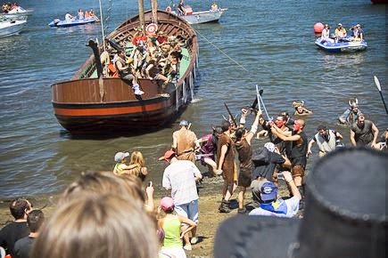 Romería Vikinga en Catoira